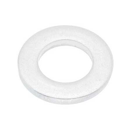 Zoro Select Flat Washer, For Screw Size M10 , PTFE Not Applicable Finish, 10 PK WASBM10NPTFE