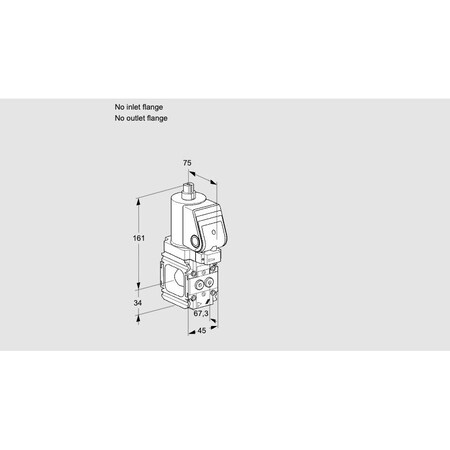 Honeywell Kromschroder Vlv, VAN1T-/NQGR KS88033117