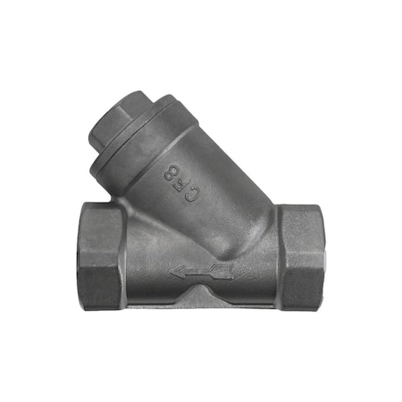 Discover 1/2 in. Stainless Steel Y-Strainer 102635