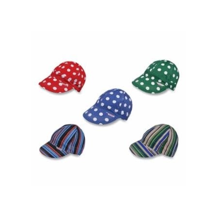 Comeaux Caps Short Crown Cap, 6-3/4, Assorted Prints 118-4000-6-3/4