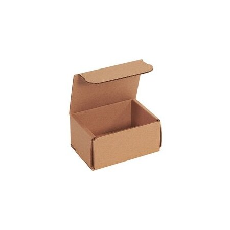 Bubblefast 50-4 x 3 x 2'' Kraft Corrugated Mailer, 50PK BFM432K