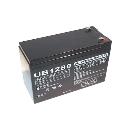 Premium Power Sealed Lead Acid Battery for Cyber Power - CP800AVR. 12V 8.0Ah 6 Cell. UB1280