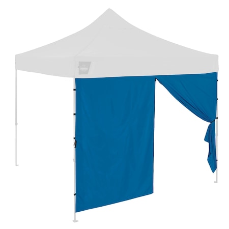 Ergodyne Blue Pop-Up Tent Zipper Door Sidewall - 10ft 6196