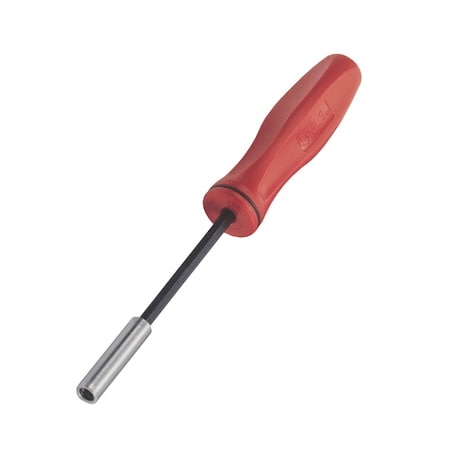 Genius Tools 1/4in Hex Shank, Magnetic Bit Holder With Handle 594+0230