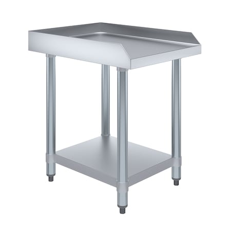 Amgood 24 in. x 18 in. Stainless Steel Equipment Stand ES-2418-Z