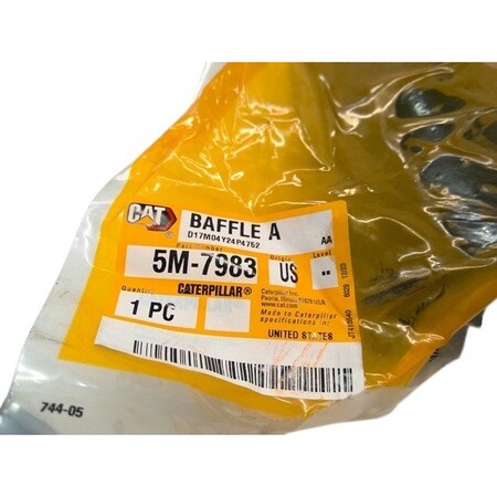Caterpillar BAFFLE ASSEMBLY, CATERPILLAR OEM 5M7983 5M7983