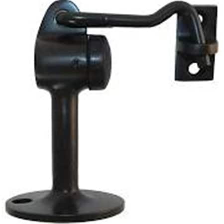 Heat Wave Oil Rubbed Bronze Door Pediistal Stop with Hook HE270691