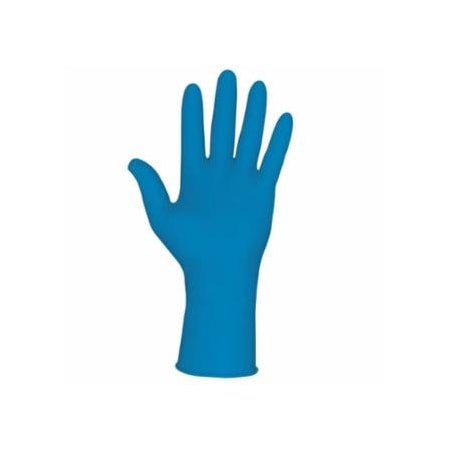 Mcr Safety SensaTouch, Disposable Gloves, Latex, 11 mil thick, Medium, Blue, 500PK 127-5049M