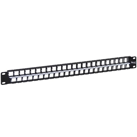 Icc 48Port Blank HD Patch Panel, 1 Rms IC107BP481