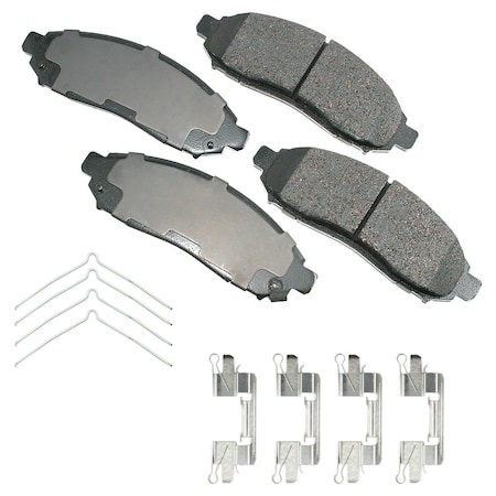 Akebono Street Perf Pad, Asp1094A ASP1094A