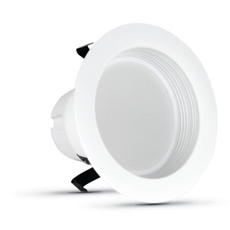 Feit Electric Recessed Downlight, 72 W, 120 V, LED Lamp, Aluminum, White LEDR4B/927CA/MP/6