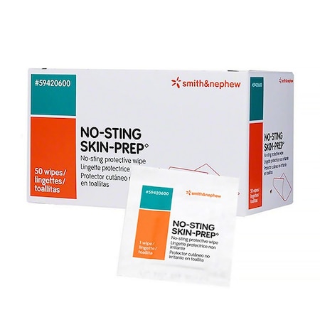 No-Sting Skin-Prep Prep Pad, Sterile, 50PK 59420600