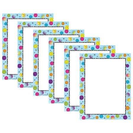 Teacher Created Resources Computer Paper with Designer Border, Brights 4Ever, Letter Size, 300PK TCR3922
