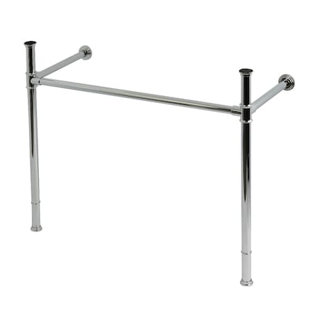 Kingston Brass Stainless Steel Console Sink Legs, Polished Chrome VPB36411