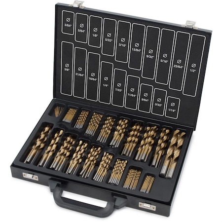 Titan IUM COATED DRILL BIT SET 11170