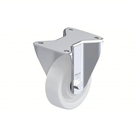Zoro Select Plate Caster, Rigid, 6 1/2"H BH-SPO 125K-3