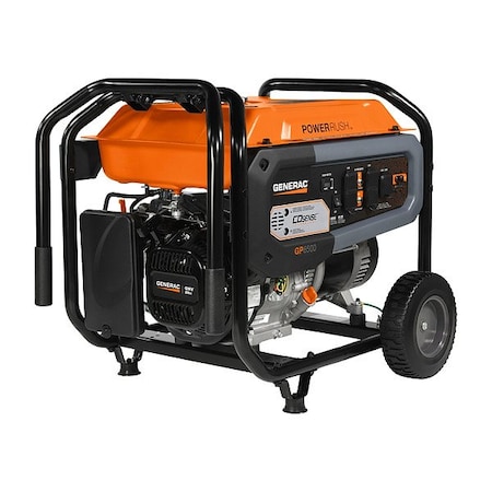 Generac frame generator with cord, Gasoline, Recoil Start, 120/240V AC 7672