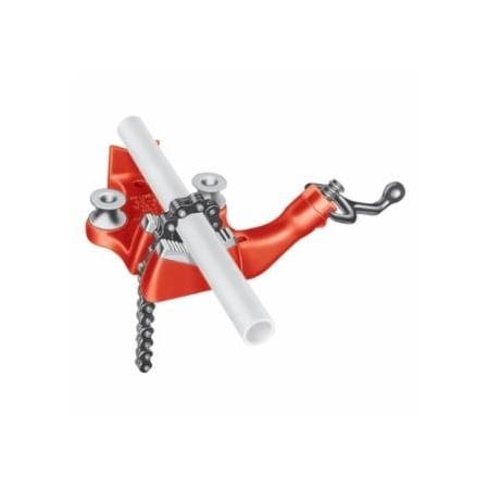 Ridgid Top Screw Bench Chain Vise, BC610A, 1/4 in to 6 in Pipe Cap 632-40210