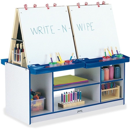Jonti-Craft Rainbow Accents 4 Station Art Center, Blue 0294JCWW003