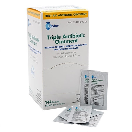 Trifecta Pharmaceuticals Usa Triple Antibiotic Ointment, 0.9gm Packs, 144PK 69396000209