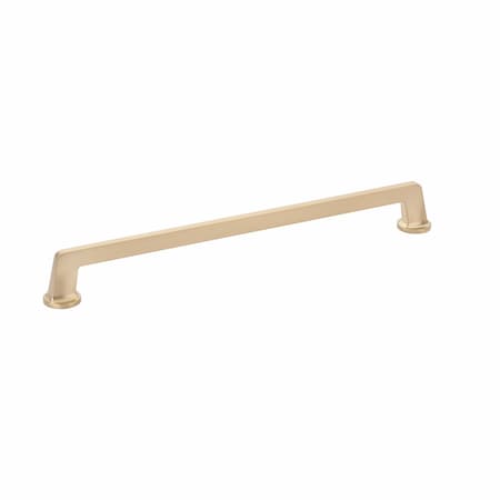 Schaub 15in Center to Center Northport Square Appliance Pull Signature Satin Brass Finish 218-SSB