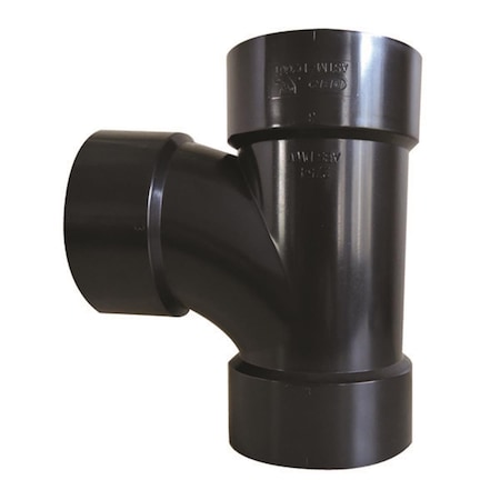 Backseat DWV Sanitary Tee, 3 in. Hub BA355975