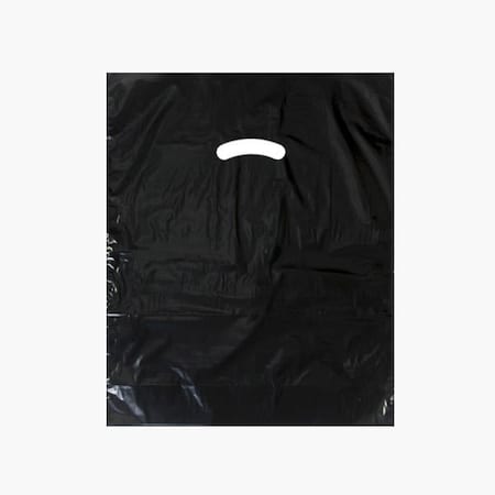 Nashville Wraps Black Super Gloss 12x15 Plastic Bags, 1.25 mil, 1000PK SG1BK