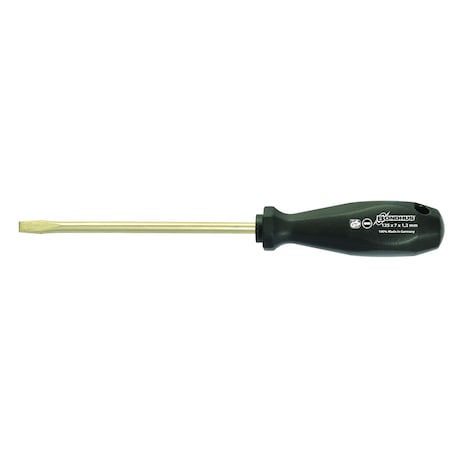 Bondhus 5/32 x 3 in BasicGrip Slotted Screwdriver 1675811030