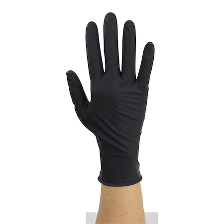 Dynarex Black Arrow Latex Exam Gloves, Small, Powder-Free, 1000PK 2321