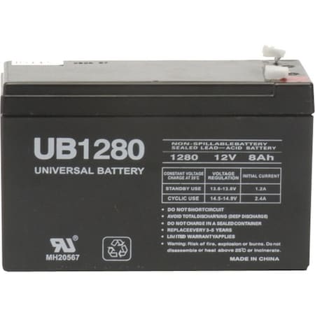 Upg Sealed Lead-Acid Battery, 12V, Lead Acid Chemistry D5743