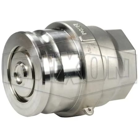 Dixon Type A Bayloc Cam and Groove Adapter, 4 x 3 in Nominal, Dry Disconnect Male Adapter x FNPT End Style DBA76-300