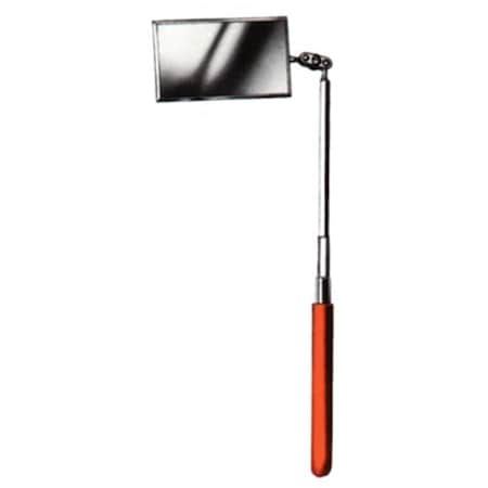 Cool Kitchen 2-1/8 x 3-1/2 Mirror  11 to 15 L  Inspection Mirror with Telescoping Shaft  Rectangular CO438147