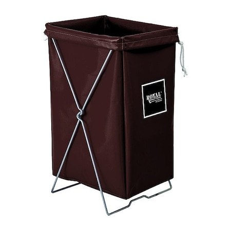 Royal Basket Trucks Hamper, 100 lb Capac., 17" L G00-NNX-HBK