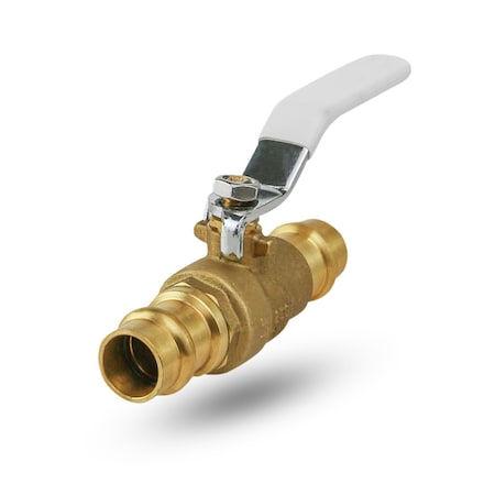 Everflow Press Ball Valve, Brass 1-1/4" 810R114-NL
