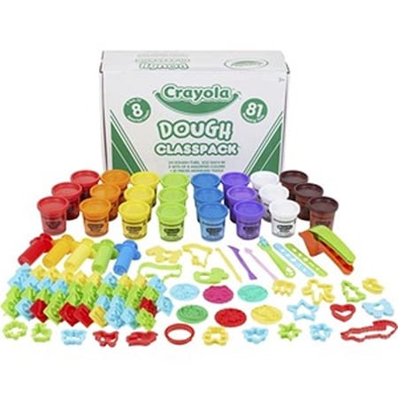 Classroom Creations Dough Classpack Toy with Tools CL3752349