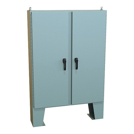 Hammond Handle Electrical Enclosure, 60 in H, 11 in D, 48 in W, 12, 13, 3R, 4, Steel HN4FM604810