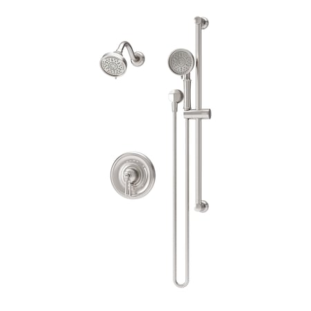 Symmons Braston HydroMersion Single Handle Shower Faucet Trim Kit with Hand Spray (Valve not Included) S5898STN15TRM