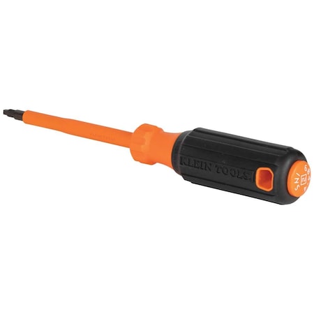 Klein Tools 4 in. Insulated Driver #2 Sq Tip - 6844INS