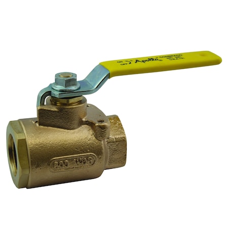Apollo Valves 1/2" SAE Bronze Ball Valve Inline 7790301