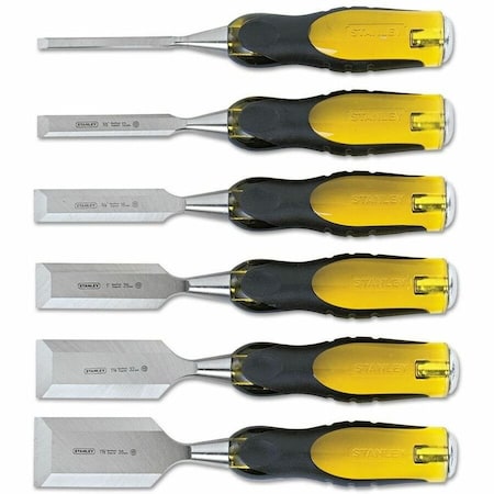 Stanley Chisel Set, Not Tether Capable, 6 Pieces 16-971