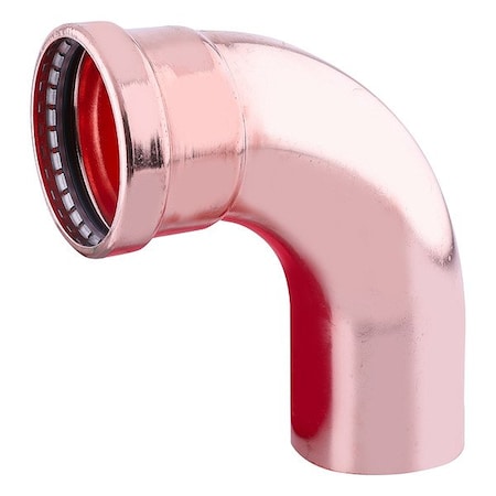 Zoro Select Elbow, Copper, Press-fit 3 in, FTG 3 in 816YT6