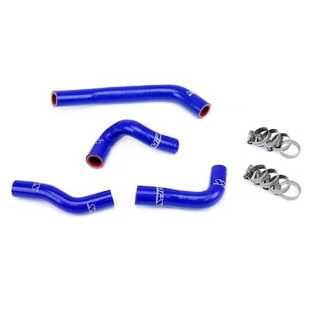 Hps Performance High Temp Reinforced Silicone Radiator Coolant Hose Kit, Blue,  57-1825-BLUE
