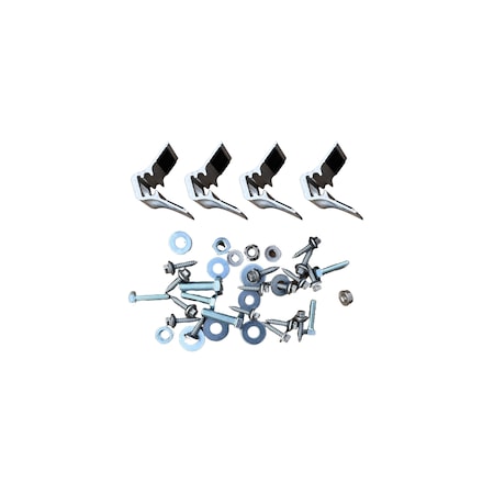 Garlock Safety Systems Hardware Kit, Rib Bracket 156698
