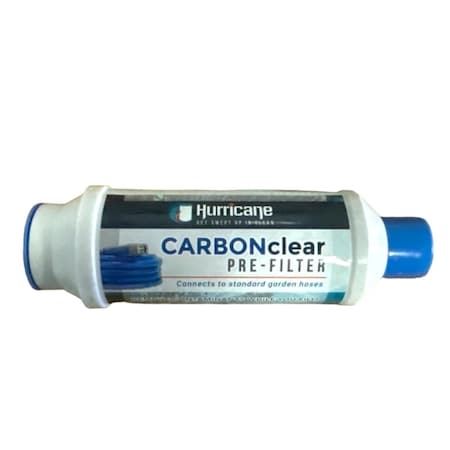 Hurricane 10,000 Gallon Pre Filter for 3/8in Hose - Filter for Filling Pools, Spas, Hot Tubs HF-CAR10000-01