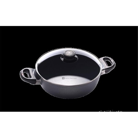 Swiss Diamond 9.5 in. Nonstick Casserole - 3.2 qt. 6824c