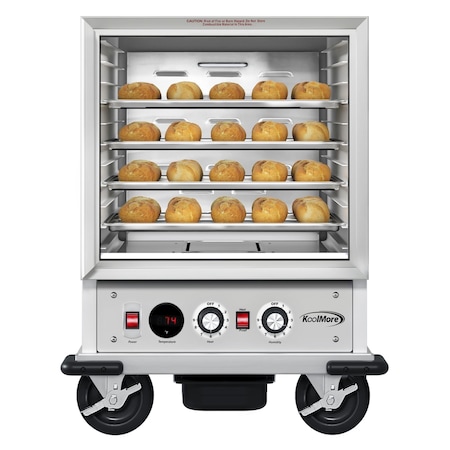 Koolmore 33 in. Commercial Insulated Half-Size Heated Holding Proofing Cabinet with 11-Pan Capacity KM-CHP12-SIGL