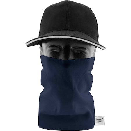 Ironwear CAT 2 Flame Resistant Cotton Neck Gaiter, Navy 1378FR-N