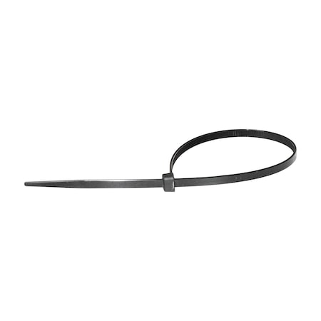 Auveco Black Nylon Cable Tie 11in Length, 50PK 15147