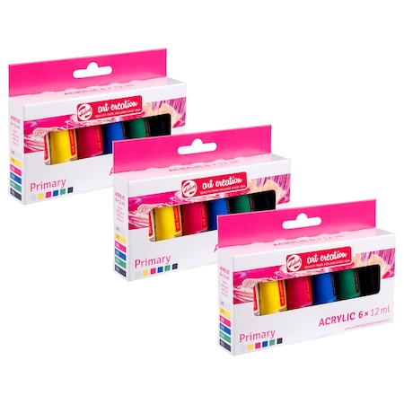 Talens Art Creation Acrylic Paint, Gloss, Acrylic Base, Assorted 9021861M