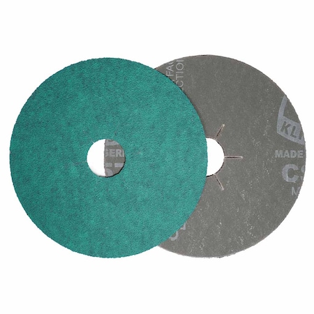 Klingspor CS 570 Fiber Disc, 4-1/2" x 7/8 x 120 Grit, 25PK 570 120G11522